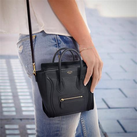 celine nano bag gray|celine nano luggage tote bag.